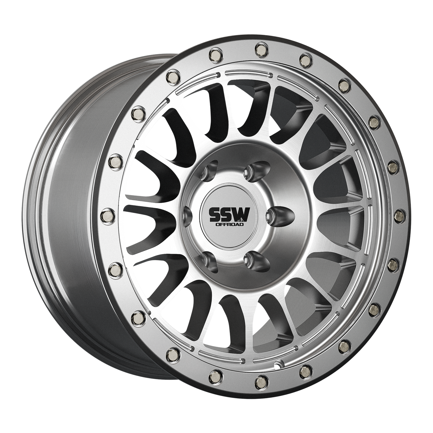 Dakar Evo / Machined Silver / 17x9.0 +25