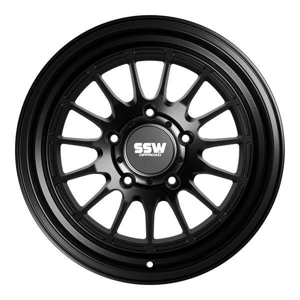 DAKAR / MATTE BLACK / 17X9.0 +0 (5 LUG)