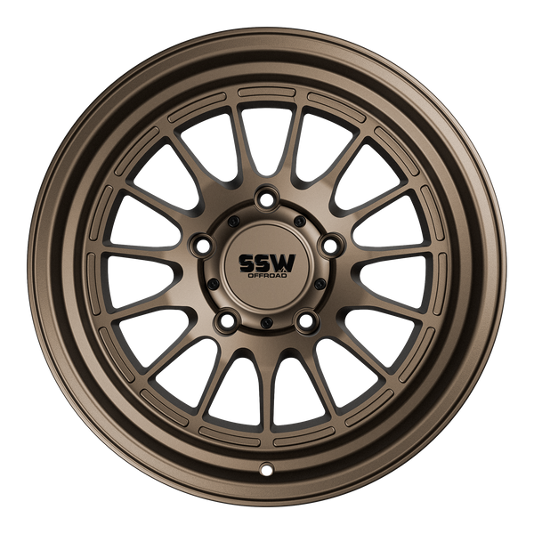 DAKAR / MATTE BRONZE / 17X9.0 +0 (5 LUG)