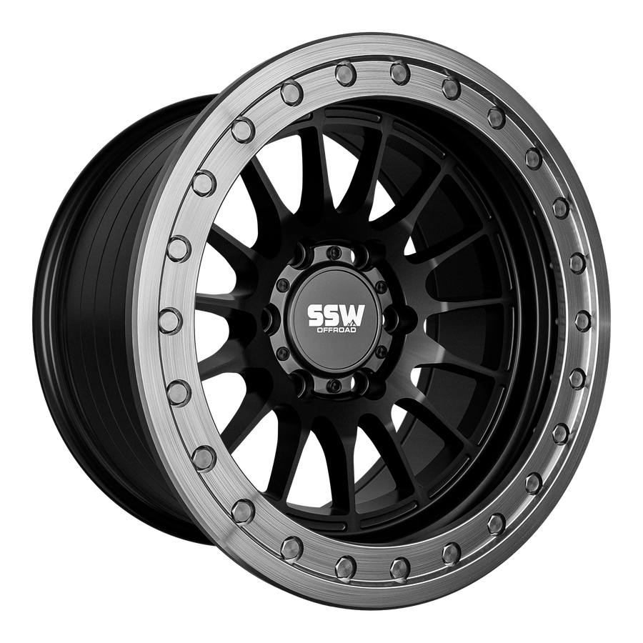 BEADLOCK DAKAR / MATTE BLACK / 17X9.0 -25