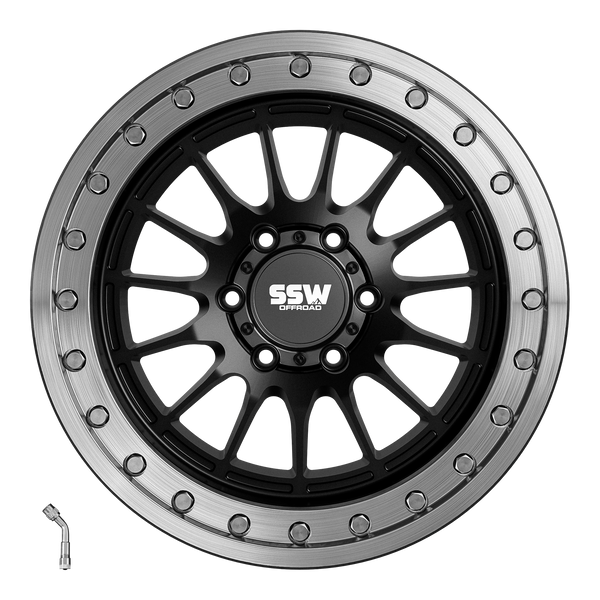 BEADLOCK DAKAR / MATTE BLACK / 17X9.0 -25