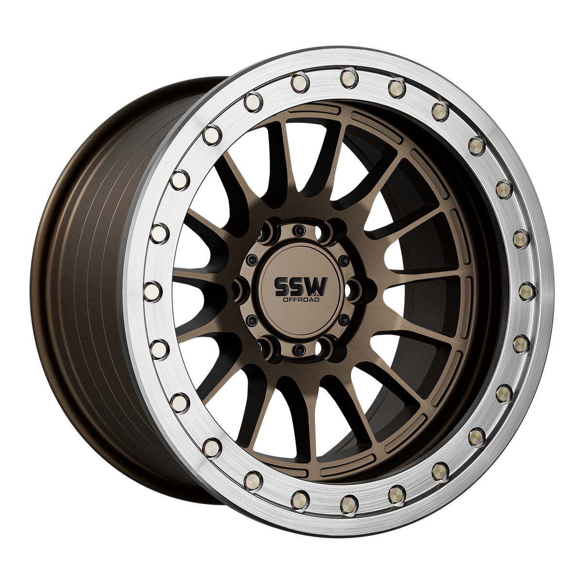 Beadlock Dakar / Matte Bronze / 17x9.0 -25
