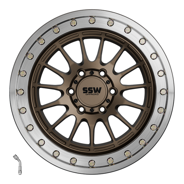 BEADLOCK DAKAR / MATTE BRONZE / 17X9.0 -25