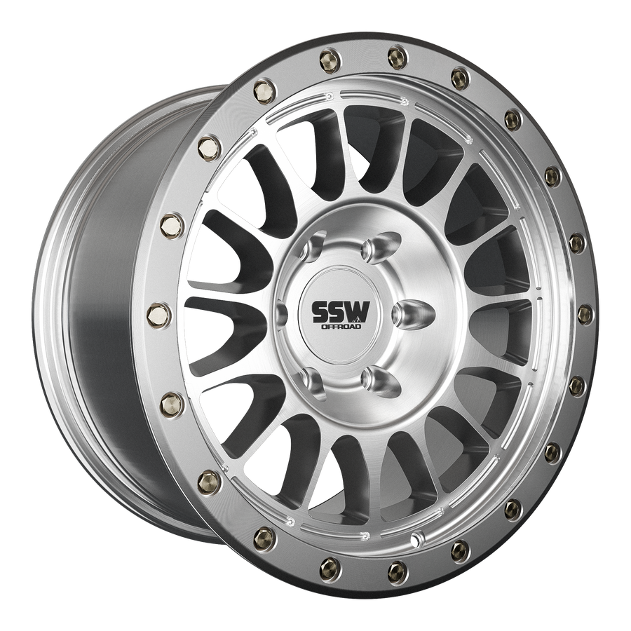DAKAR EVO / MACHINED SILVER / 17X9.0 +0
