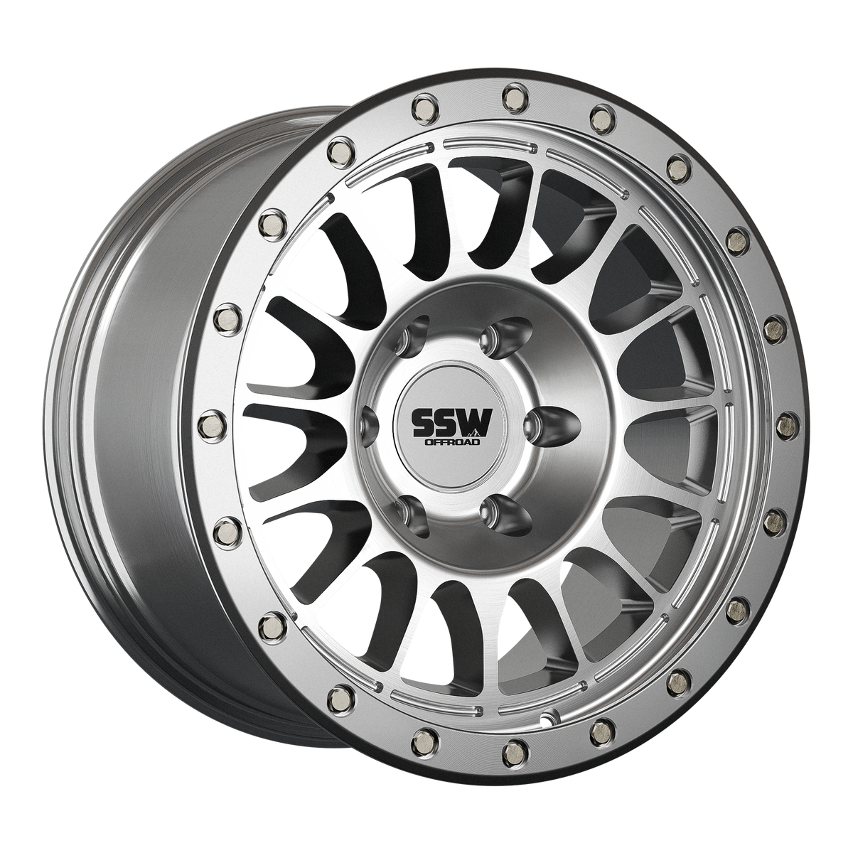 Dakar Evo / Machined Silver / 17x9.0 +25