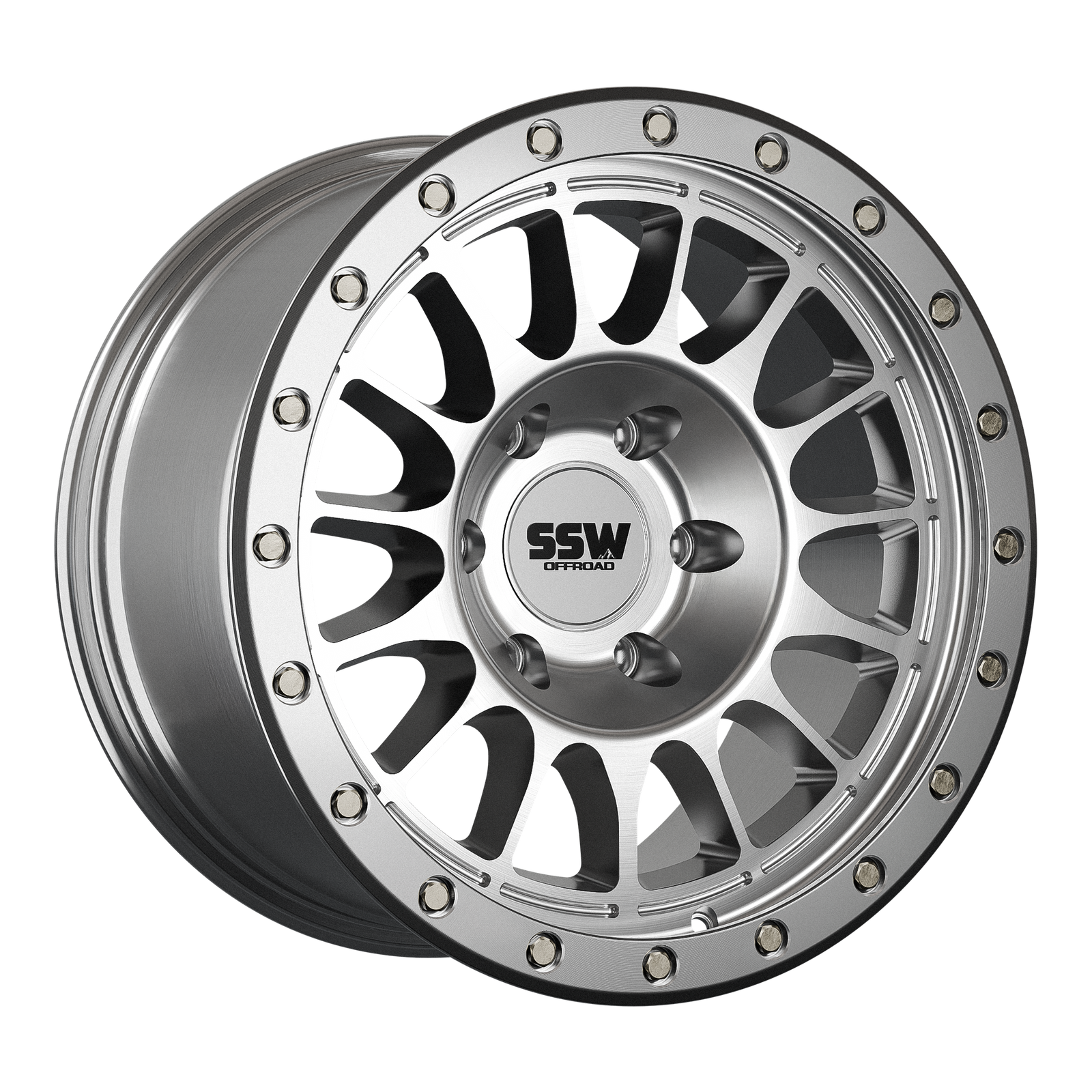 Dakar Evo / Machined Silver / 17x9.0 +25