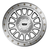 DAKAR EVO / MACHINED SILVER / 17X9.0 +25