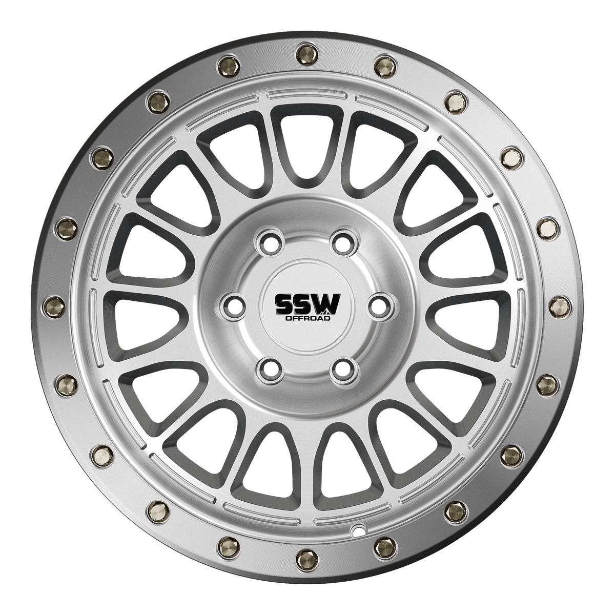 Dakar Evo / Machined Silver / 17x9.0 +25