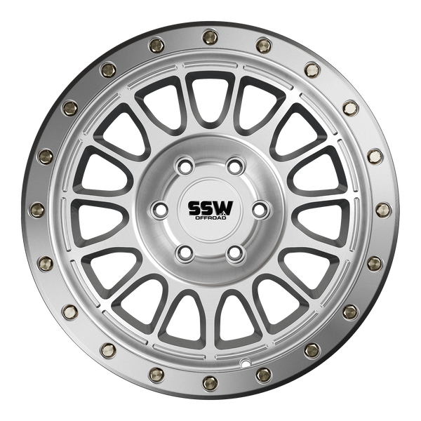 DAKAR EVO / MACHINED SILVER / 17X9.0 +0