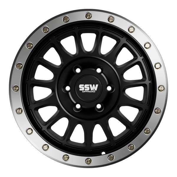 DAKAR EVO / MATTE BLACK / 17X9.0 +0