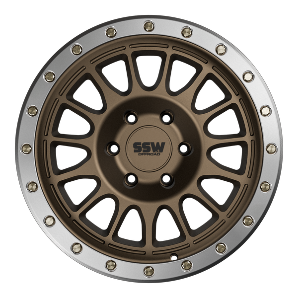 DAKAR EVO / MATTE BRONZE/ 17X9.0 +0