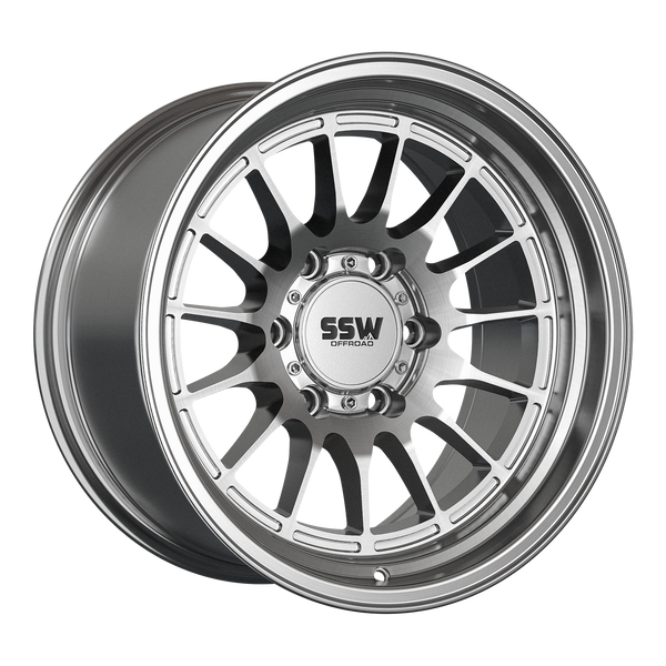 Dakar / Machined Silver / 17x9.0 +0