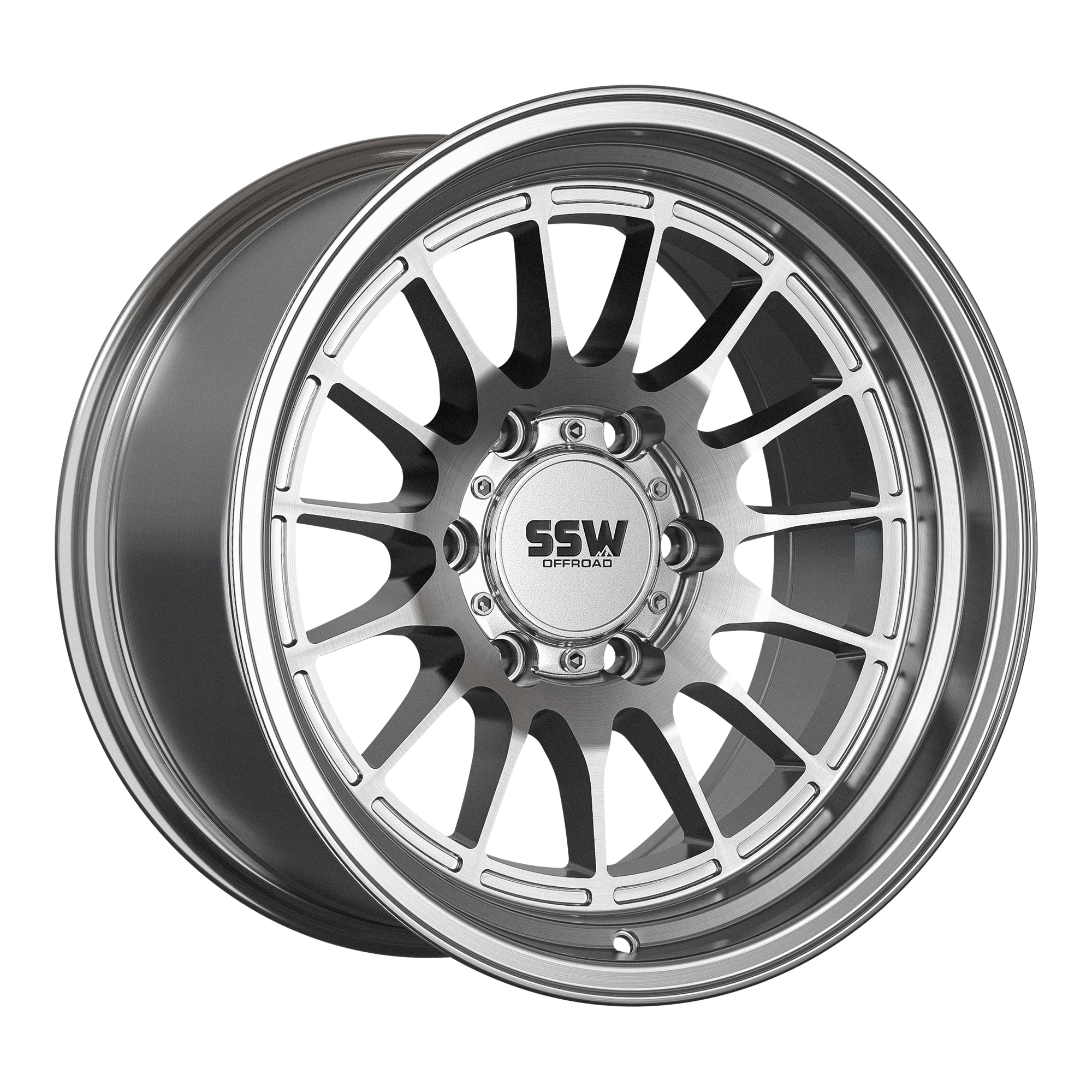Dakar / Machined Silver / 17X9.0 -25 - SSW Offroad® Dakar / Machined Silver / 17X9.0 -25 - SSW Offroad®
