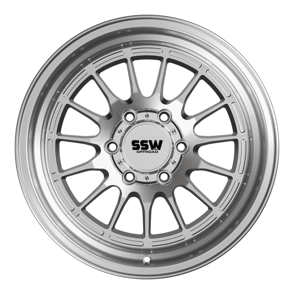DAKAR / MACHINED SILVER / 17X9.0 +0