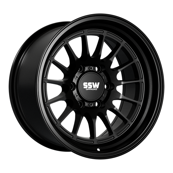 Dakar / Matte Black / 17X9.0 -25