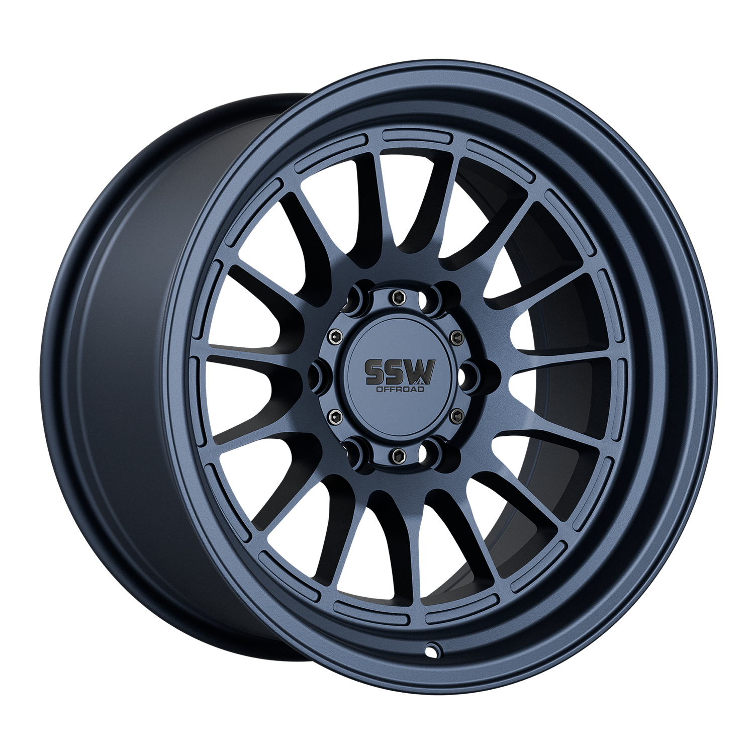 Dakar / Matte Blue / 17x9.0 -25