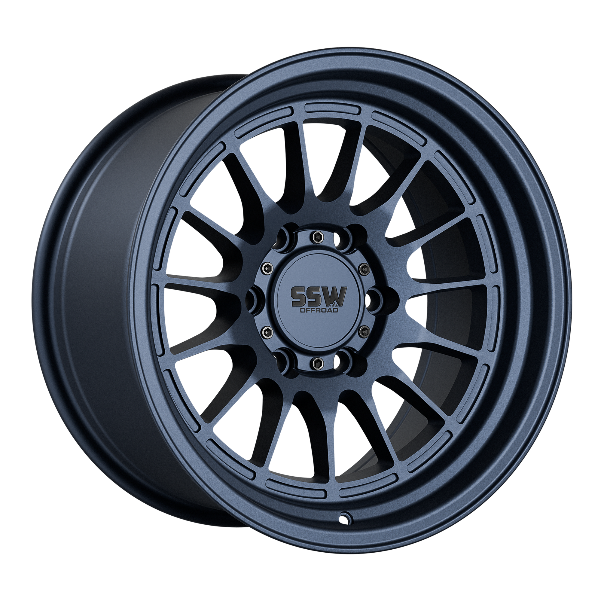 Dakar / Matte Blue / 17x9.0 -25