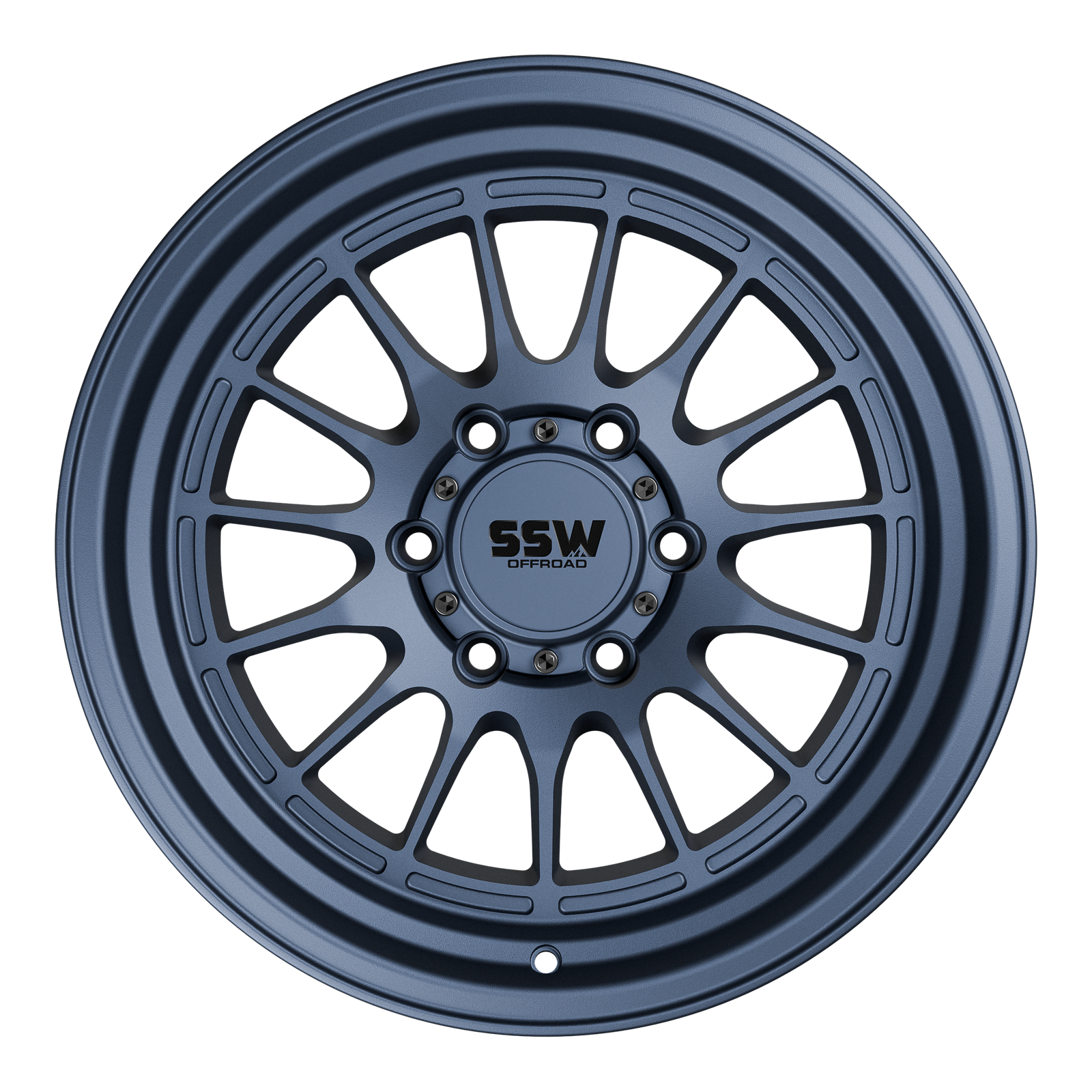 Dakar / Matte Blue / 17x9.0 -25