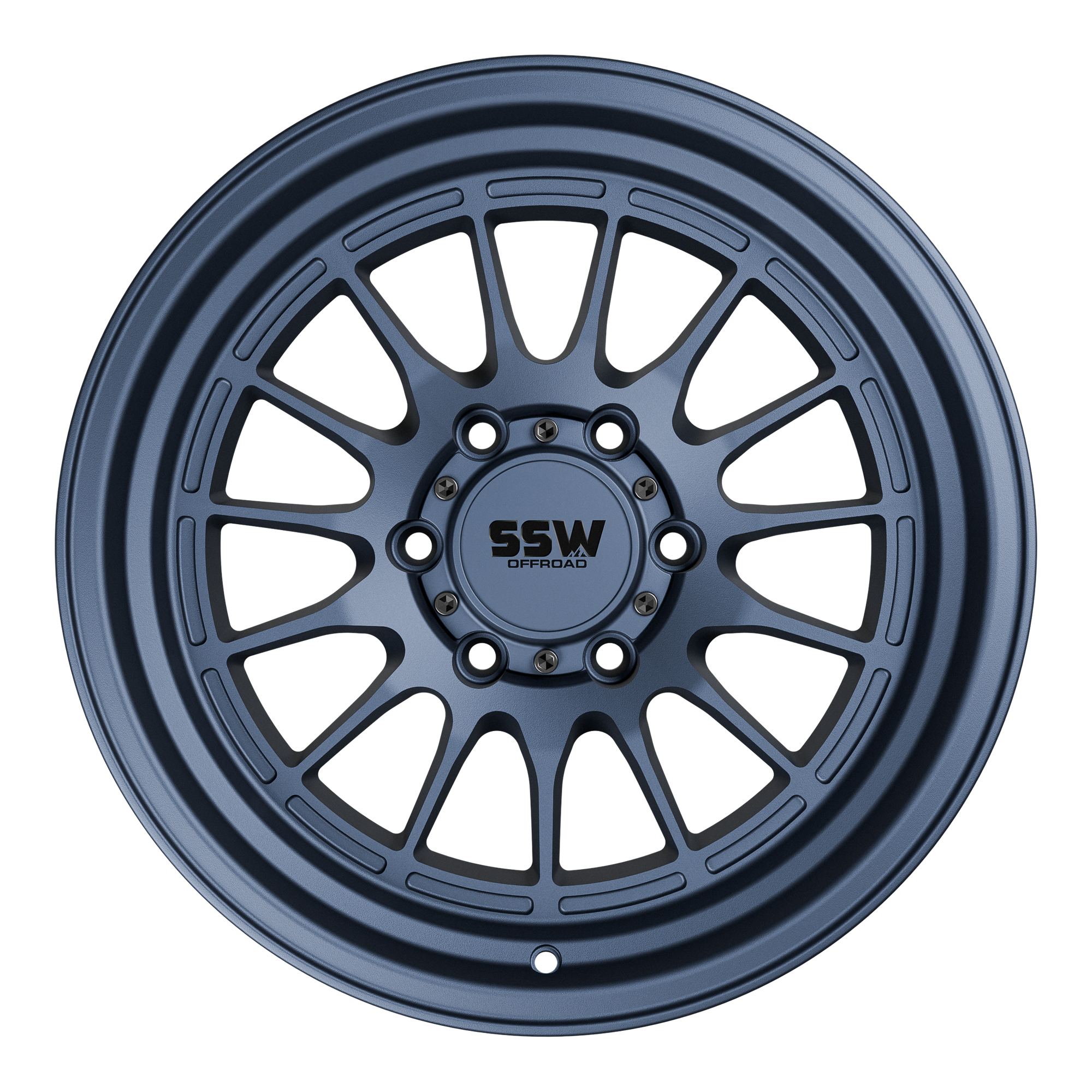Dakar / Matte Blue / 17x9.0 -25