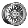 Griffon / Machined Silver / 17x9.0 -25