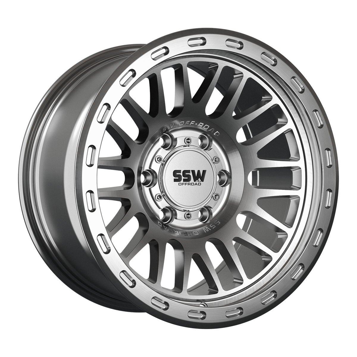 Griffon / Machined Silver / 17x9.0 -25