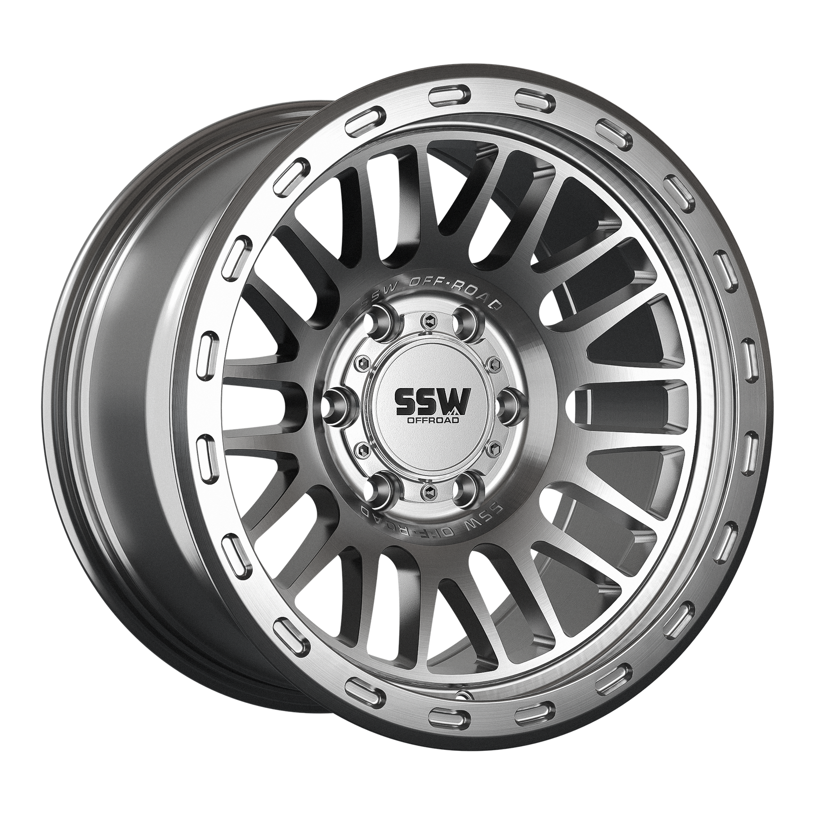 Griffon / Machined Silver / 17x9.0 -25