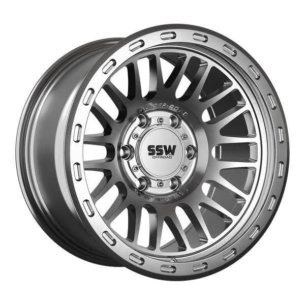 Griffon / Machined Silver / 17x9.0 -25