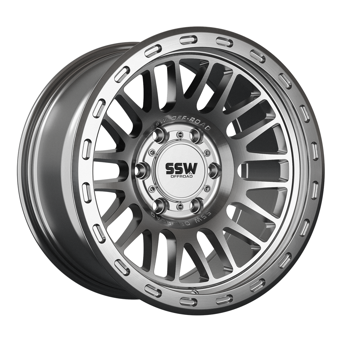 Griffon / Machined Silver / 17x9.0 -25