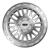 GRIFFON / MACHINED SILVER / 17X9.0 -25