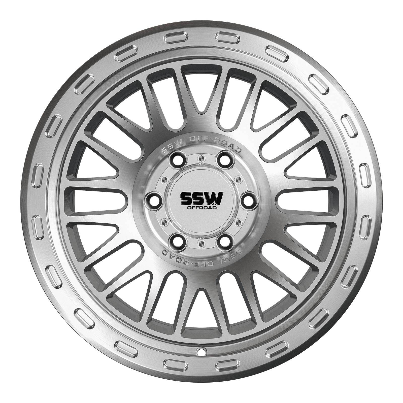 Griffon / Machined Silver / 17x9.0 -25