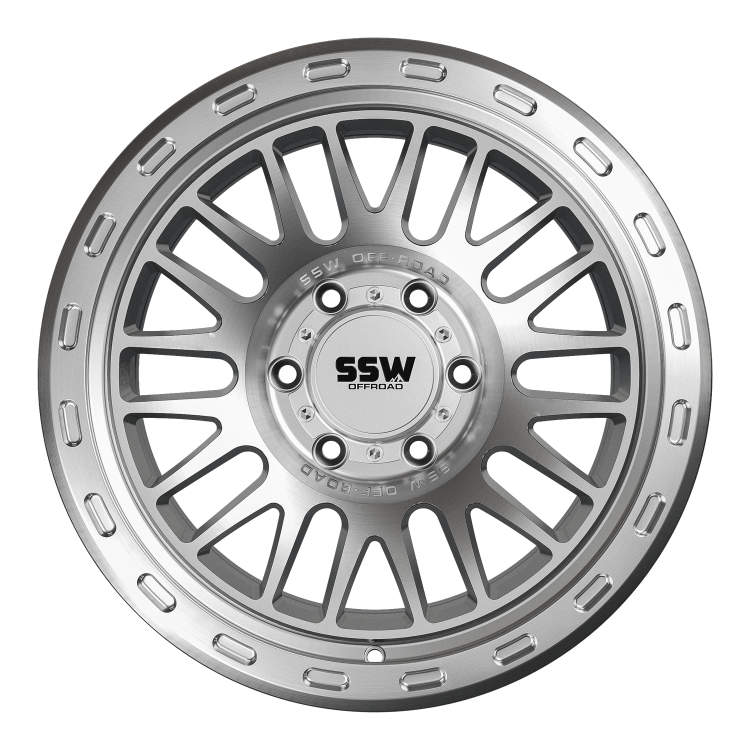 Griffon / Machined Silver / 17x9.0 -25