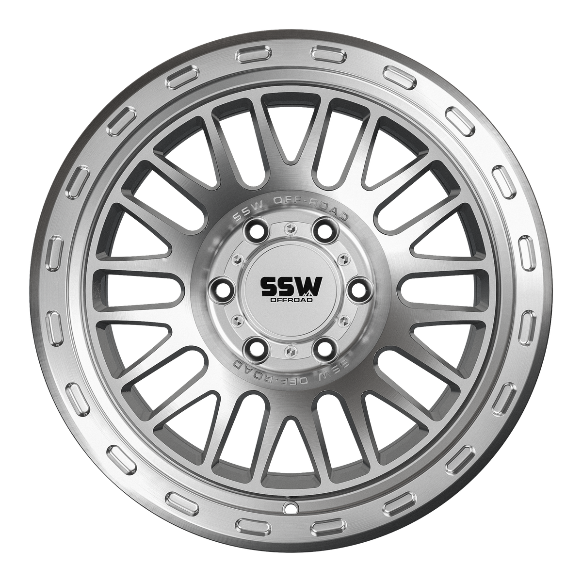 Griffon / Machined Silver / 17x9.0 -25