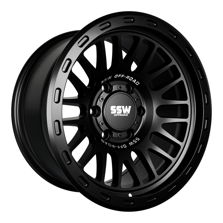GRIFFON / MATTE BLACK / 17X9.0 -25