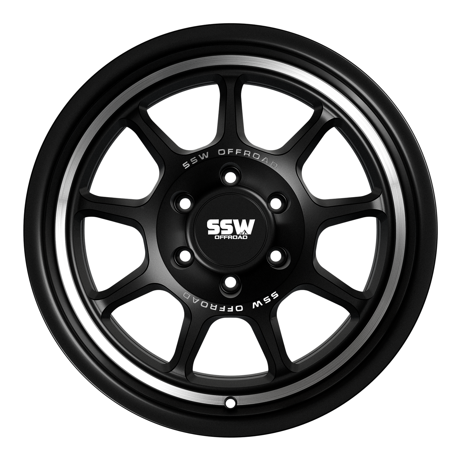 Nova / Matte Black /  17x9.0 -25