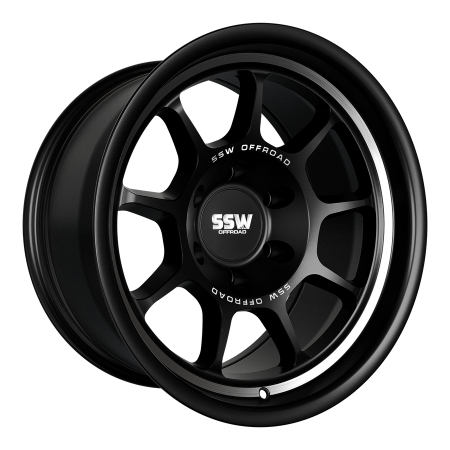 NOVA / MATTE BLACK / 17X9.0 -25