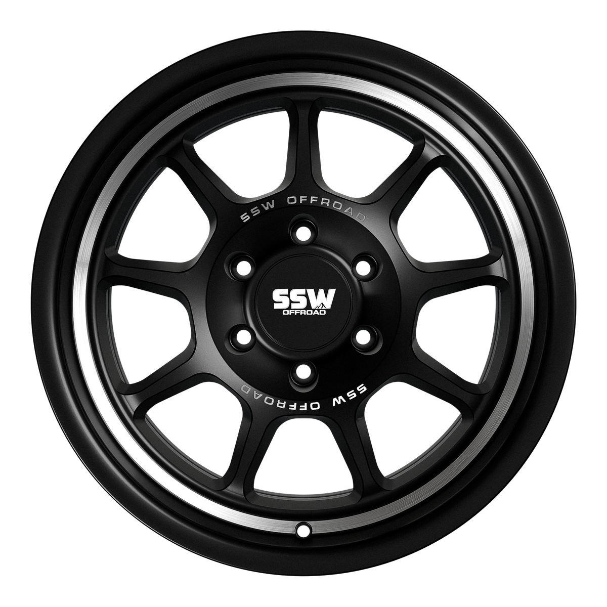 Nova / Matte Black /  17x9.0 -25