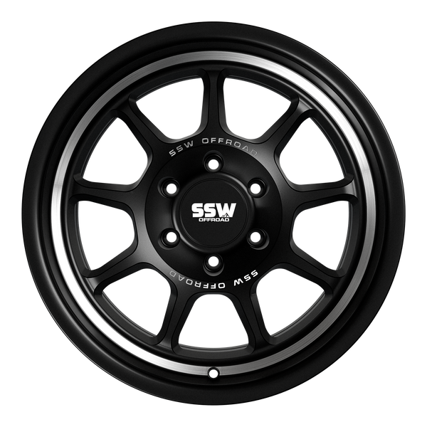 NOVA / MATTE BLACK / 17X9.0 -25