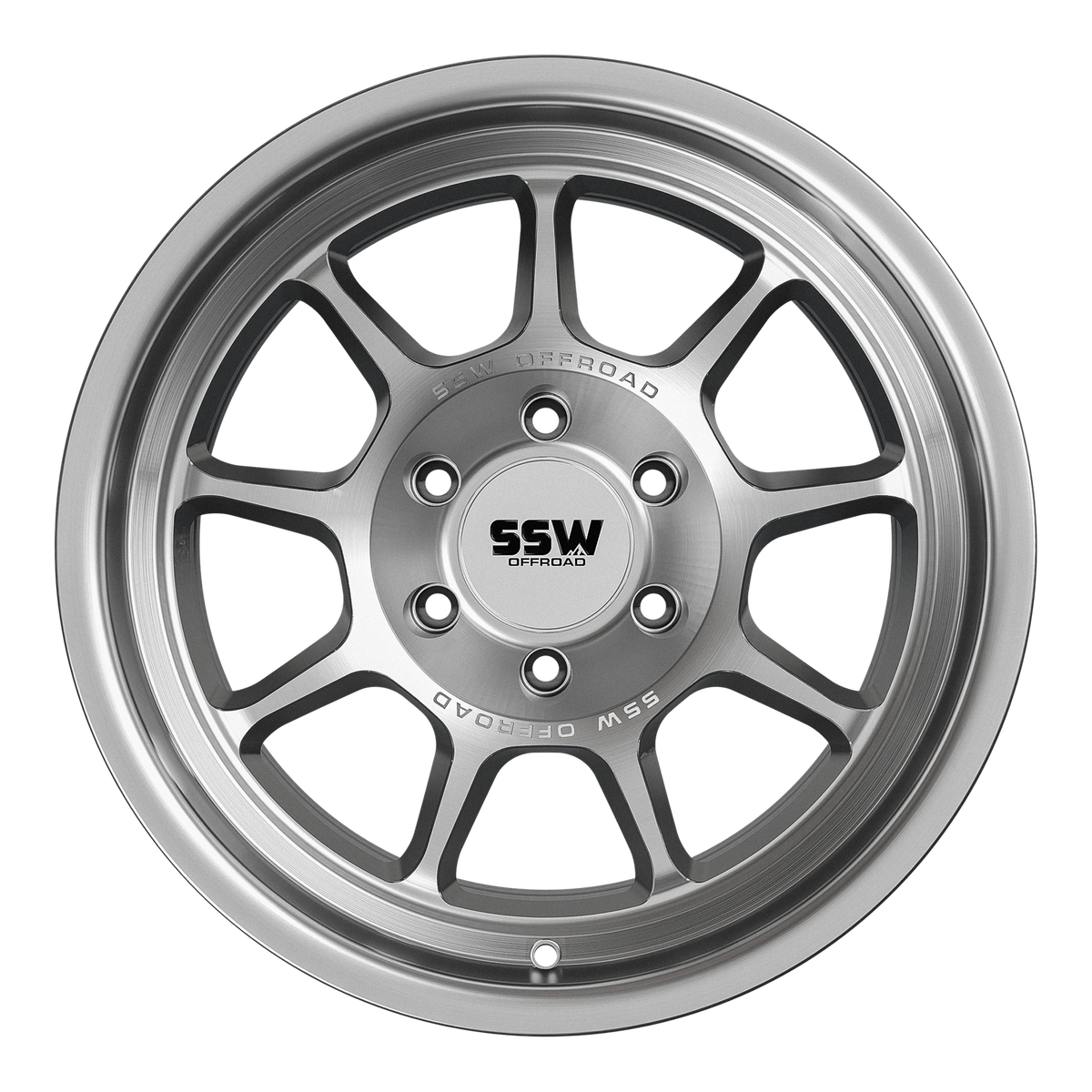 Nova/ Machined Silver / 17x9.0 -25