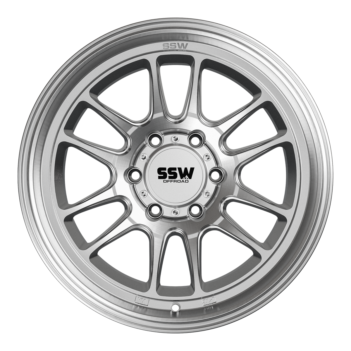 Raptor / Machined Silver / 17X9.0 -12