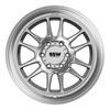 RAPTOR / MACHINED SILVER / 17X9.0 -12
