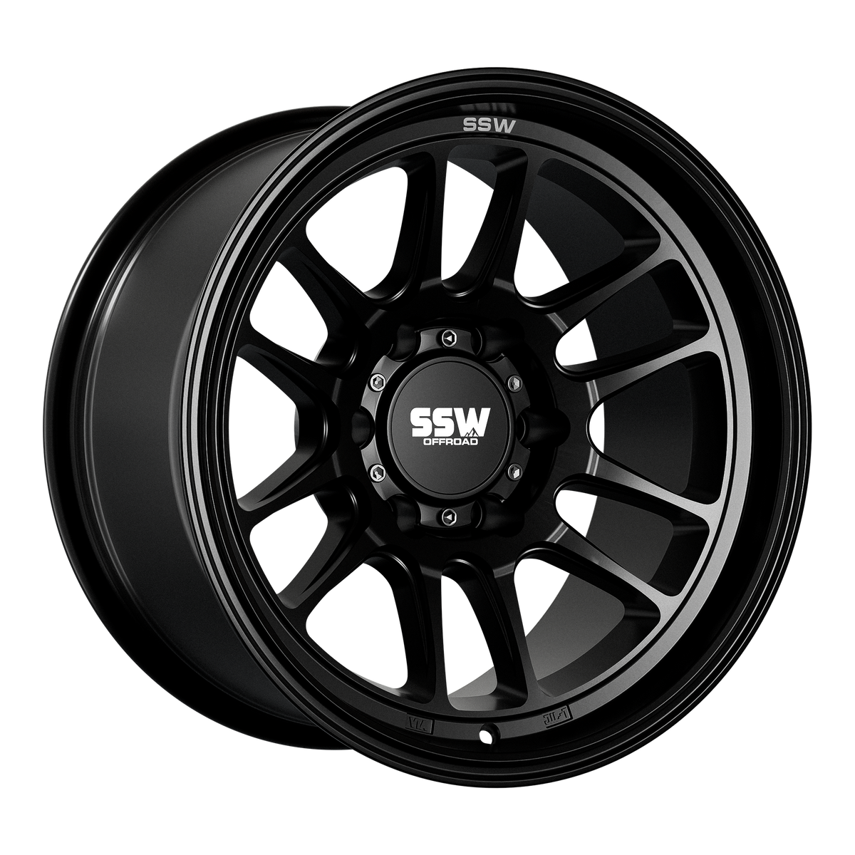 Raptor / Matte Black / 17X9.0 -12