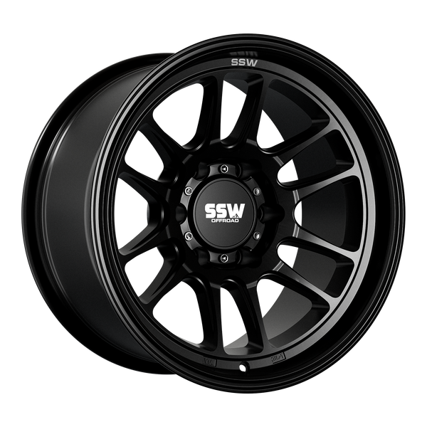 Raptor / Matte Black / 17X9.0 -12