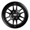 RAPTOR / MATTE BLACK / 17X9.0 -12
