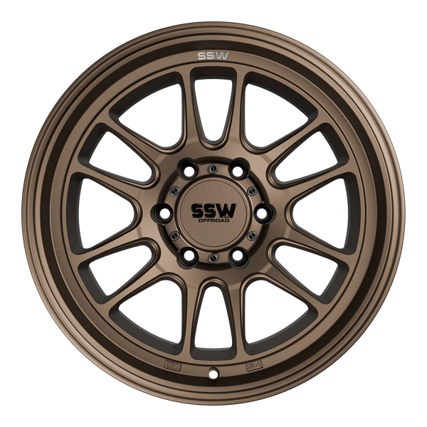 RAPTOR / MATTE BRONZE / 17X9.0 -12