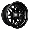 SIERRA / MATTE BLACK / 17X9.0 -25