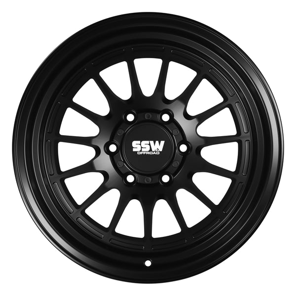 DAKAR / MATTE BLACK / 17X9.0 +0