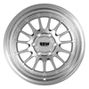 DAKAR / MACHINED SILVER / 17X9.0 -25