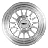 DAKAR / MACHINED SILVER / 17X9.0 +0