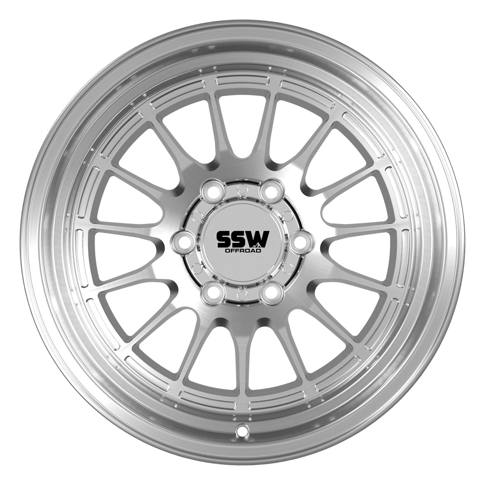 BEADLOCK DAKAR / MACHINED SILVER / 17X9.0 -25