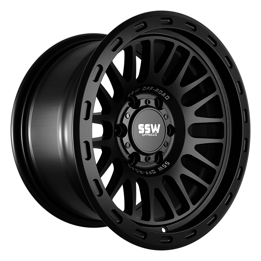 GRIFFON / MATTE BLACK / 17X9.0 -25